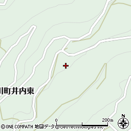 徳島県三好市井川町井内東3349周辺の地図