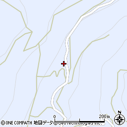 徳島県三好市井川町井内西3597周辺の地図