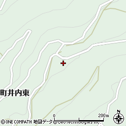 徳島県三好市井川町井内東3308-2周辺の地図