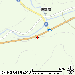 徳島県三好市池田町佐野福田井1853周辺の地図