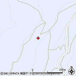 徳島県三好市井川町井内西3517周辺の地図