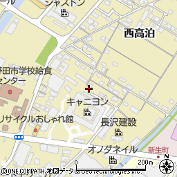 山口県山陽小野田市西高泊1337-14周辺の地図