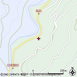 徳島県三好市井川町井内東2887周辺の地図