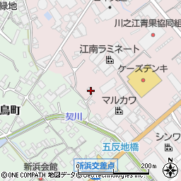 愛媛県四国中央市川之江町369周辺の地図