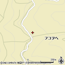 徳島県三好市池田町白地フコヲヘ792周辺の地図