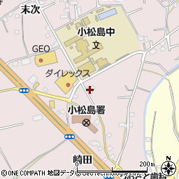 山口青果ダイレックス　小松島店周辺の地図