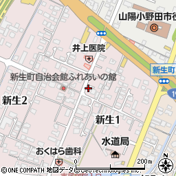 小野田建設倶楽部周辺の地図