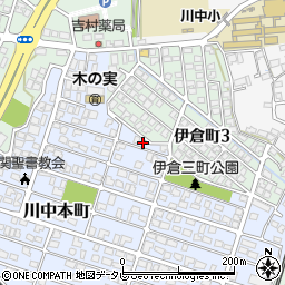 山口県下関市川中本町4周辺の地図
