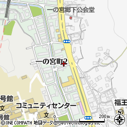 山口トヨペット一の宮車検センター周辺の地図
