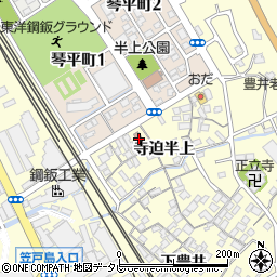 下松豊井郵便局周辺の地図