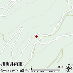 徳島県三好市井川町井内東3274周辺の地図