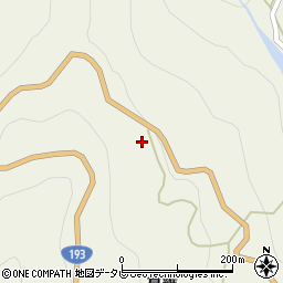 徳島県吉野川市美郷倉羅259周辺の地図