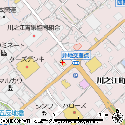 マクドナルド１１号川之江店周辺の地図