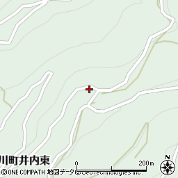 徳島県三好市井川町井内東2999周辺の地図