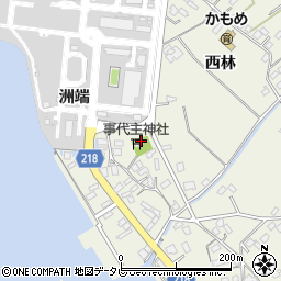 和田島弁財天周辺の地図
