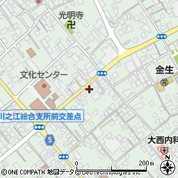 観音寺信用金庫四国中央支店周辺の地図