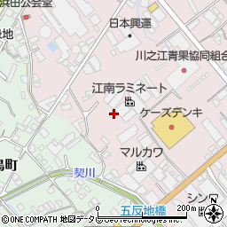 愛媛県四国中央市川之江町371周辺の地図