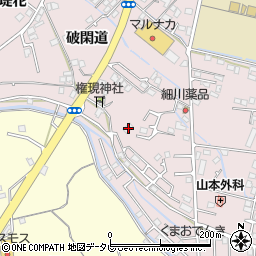 徳島県小松島市日開野町破閑道48周辺の地図