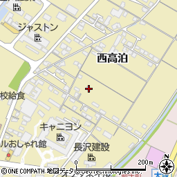 山口県山陽小野田市西高泊1320-6周辺の地図