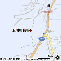 愛媛県今治市玉川町長谷周辺の地図