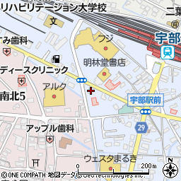 山口県信用組合西宇部支店周辺の地図