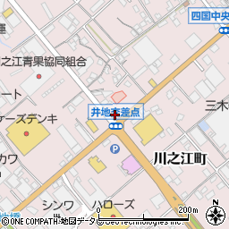 愛媛県四国中央市川之江町330周辺の地図