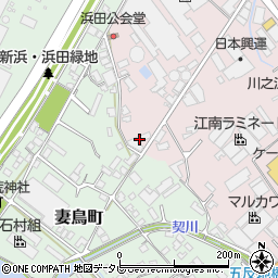 愛媛県四国中央市川之江町398周辺の地図