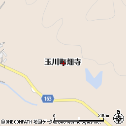 愛媛県今治市玉川町畑寺周辺の地図