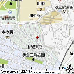 山口県下関市伊倉町3丁目周辺の地図