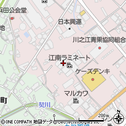 愛媛県四国中央市川之江町392周辺の地図