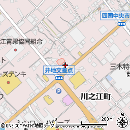 愛媛県四国中央市川之江町329周辺の地図