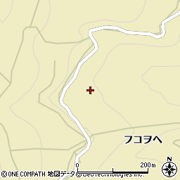 徳島県三好市池田町白地フコヲヘ697周辺の地図