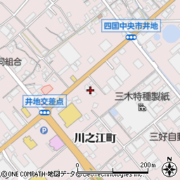 愛媛県四国中央市川之江町267周辺の地図