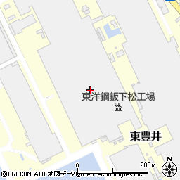 東洋鋼鈑株式会社　下松事業所総務Ｇ周辺の地図