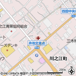 愛媛県四国中央市川之江町329-8周辺の地図