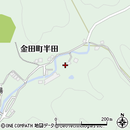 愛媛県四国中央市金田町半田甲113周辺の地図