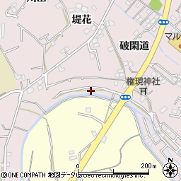 徳島県小松島市日開野町破閑道66-73周辺の地図