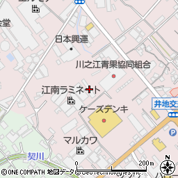 愛媛県四国中央市川之江町381周辺の地図