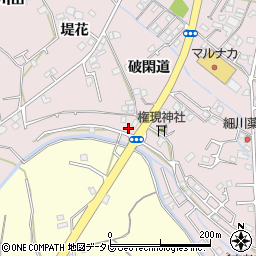 徳島県小松島市日開野町破閑道66-71周辺の地図