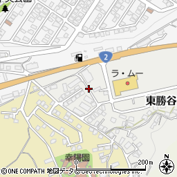 山口県下関市東勝谷周辺の地図