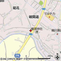徳島県小松島市日開野町破閑道60周辺の地図