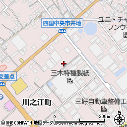愛媛県四国中央市川之江町280-1周辺の地図