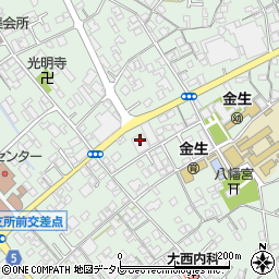 株式会社オサキ　川之江支店周辺の地図