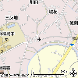 徳島県小松島市日開野町破閑道64-2周辺の地図