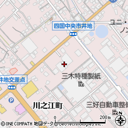 愛媛県四国中央市川之江町282周辺の地図