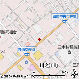 愛媛県四国中央市川之江町314周辺の地図