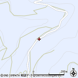 徳島県三好市井川町井内西3529周辺の地図