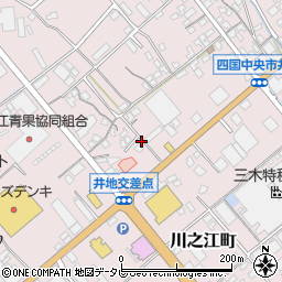 愛媛県四国中央市川之江町317-3周辺の地図