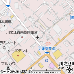 愛媛県四国中央市川之江町457周辺の地図