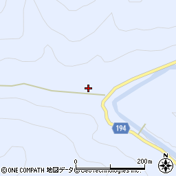 和歌山県日高郡日高川町上初湯川182周辺の地図
